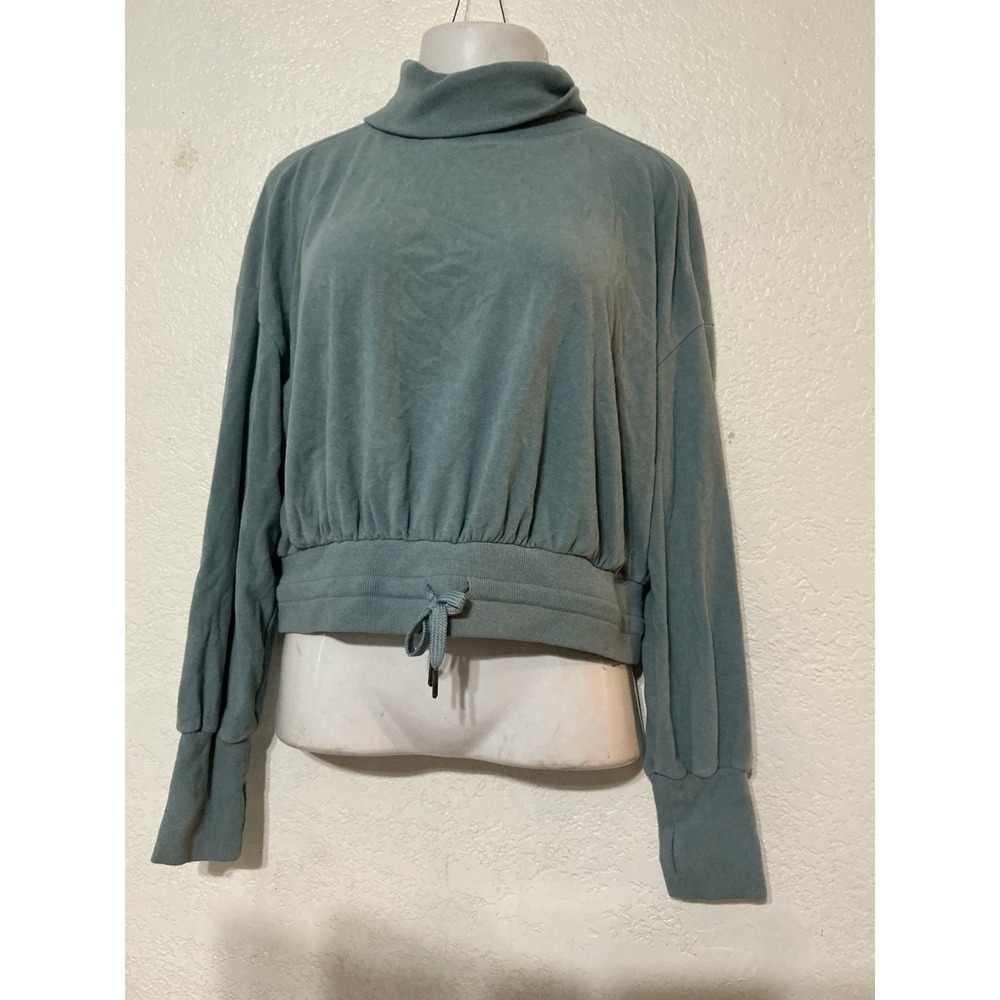 Sweaty Betty Fleece Pullover women's Blue Size 12